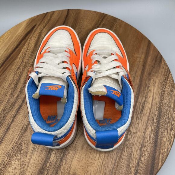Nike Dunk Low Disrupt Shoes Womens Size 7 Sail Orange Blue Gum Sole - Picture 5 of 8